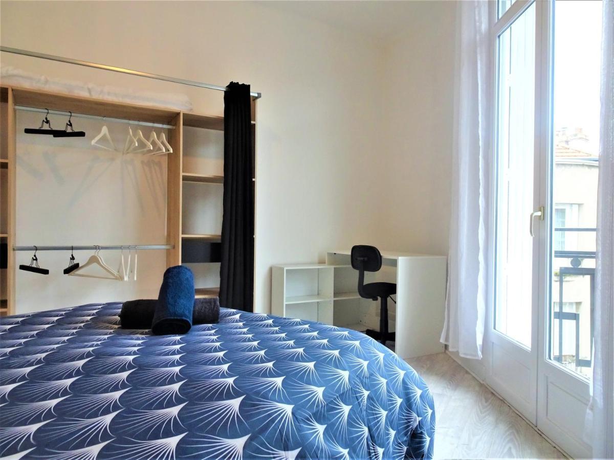 Chambre Privee Et Spacieuse Au Sein D'Un Logement Partage - Central, Quartier Villebourbon - 3 Chambres Doubles - 2 Balcons - Places De Stationnements Gratuites - 5 Min A Pied Gare Et Hypercentre Montauban Esterno foto