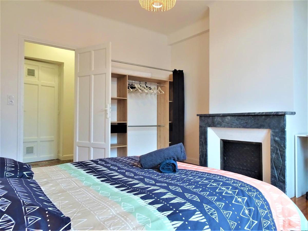 Chambre Privee Et Spacieuse Au Sein D'Un Logement Partage - Central, Quartier Villebourbon - 3 Chambres Doubles - 2 Balcons - Places De Stationnements Gratuites - 5 Min A Pied Gare Et Hypercentre Montauban Esterno foto